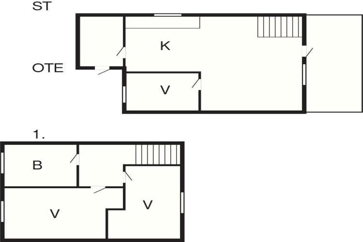 4 Person Holiday Home In R M Sonderby  Bagian luar foto